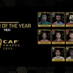 Majina Ya wanaowania TUZO za CAF Award 2025
